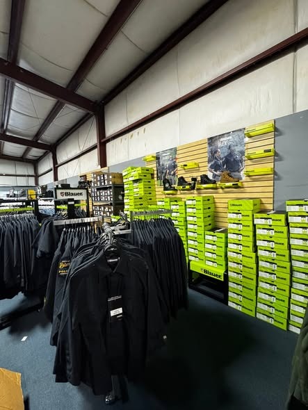 TruBlu Tactical Blauer gear display
