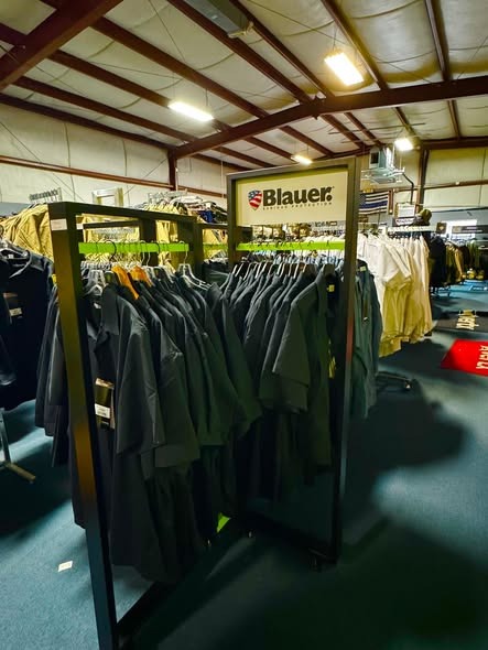 TruBlu Tactical apparel rack