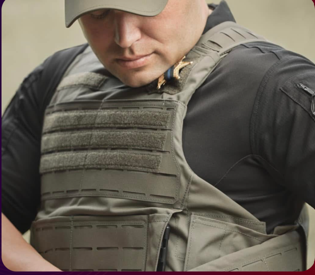 Protective vest detail